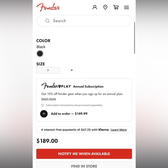 Fender X Wrangler Black Denim Fringe Jacket - Picture 6 of 7